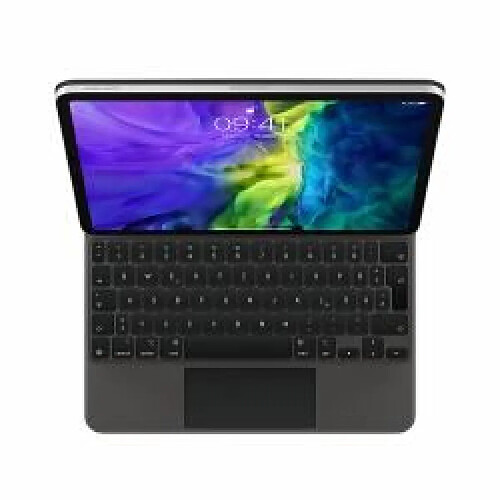 Apple MXQT2D/A clavier pour téléphones portables QWERTZ Allemand Noir (MAGIC KEYBOARD FOR - Magic Keyboard für das 11" iPad Pro [2. Generation] - Deutsch)