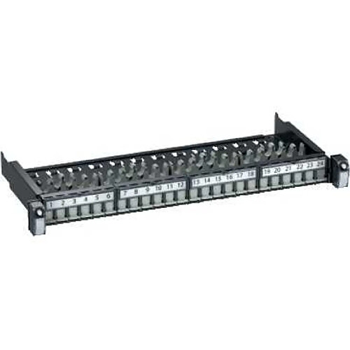 panneau rj45 blindé evolution - non équipé - 24 ports - schneider electric vdig112241f