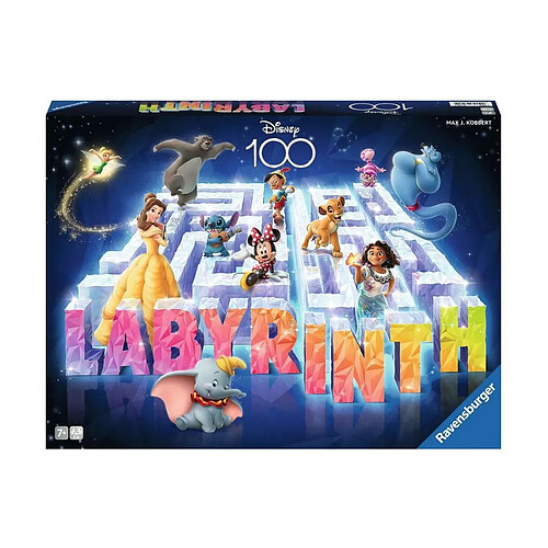 Ravensburger Disney - Jeu de plateau Labyrinth 100th Anniversary