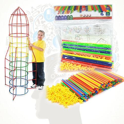 4D Pipe Building Blocks For Children DIY Assembling Tunnel Model Kids Toys