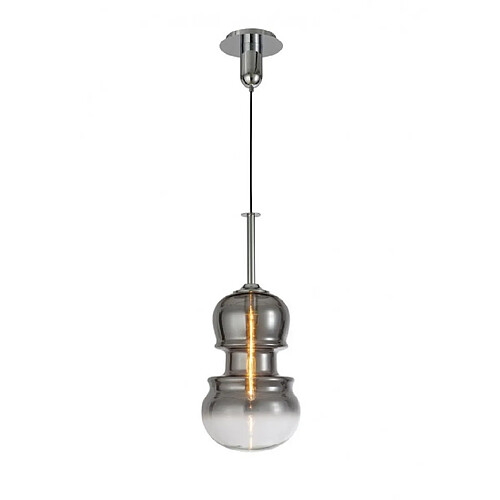 Luminaire Center Suspension Sonata Chrome poli 1 ampoule 89cm