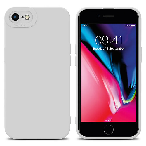 Cadorabo Coque iPhone 7 / 7S / 8 / SE 2020 Etui en Blanc