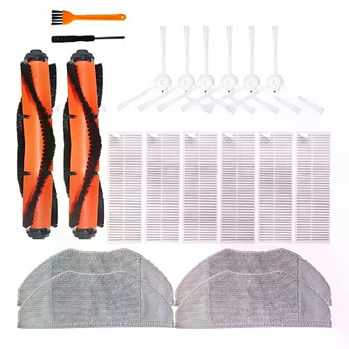 Kit de filtre Hepa pour brosse latérale Xiaomi Mijia G1, accessoires pour aspirateur, balai rouleau de serpillère, filtre Hepa, pièces de rechange