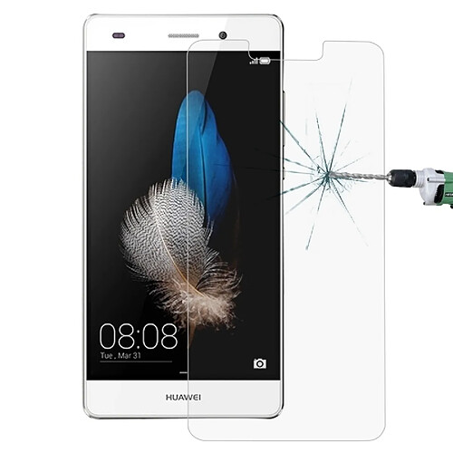 Wewoo Verre trempé pour Huawei P8 Lite 2017 0.26mm 9 H surface antidéflagrante non-écran plein écran en Film