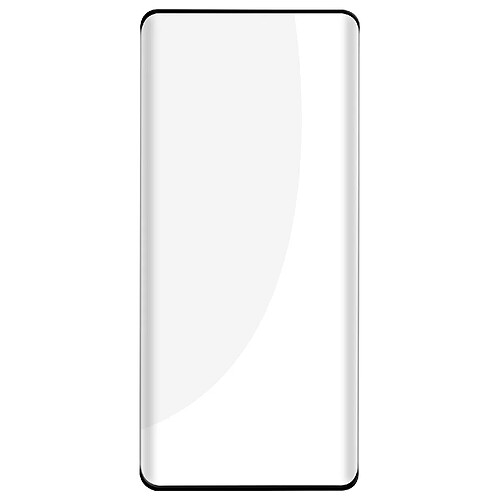 Avizar Verre Trempé pour Xiaomi 13 Lite dureté 9H Transparent Bord incurvé noir