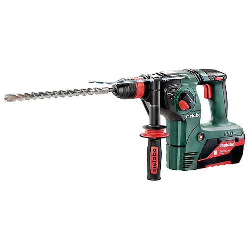 Metabo - Perforateur burineur sans fil 36 V 2x5.2 Ah Li-Ion 3.1 J 32 mm SDS-Plus avec coffret - KHA 36 LTX