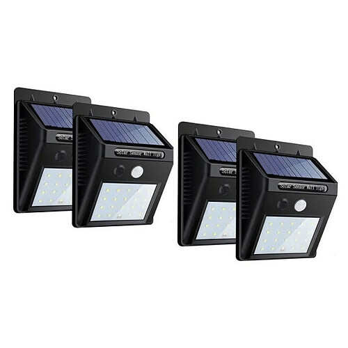 Tradex OUTDOOR LED SPOTLIGHT WITH SOLAR PANEL MOTION SENSOR TWILIGHT SENSOR