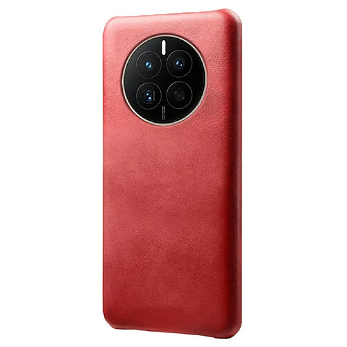 Coque en TPU + PU texture des veaux, antichoc, antidérapante pour votre Huawei Mate 50 4G - rouge