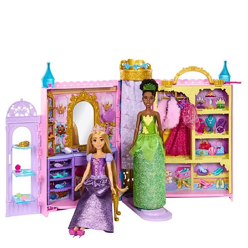 Disney Princesses Princesses Disney-Pretes pour le bal-Coffret dressing HXC20