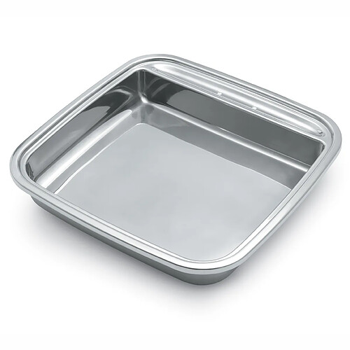 Bac Alimentaire Inox Carré pour Chafing Dish Inox - Pujadas