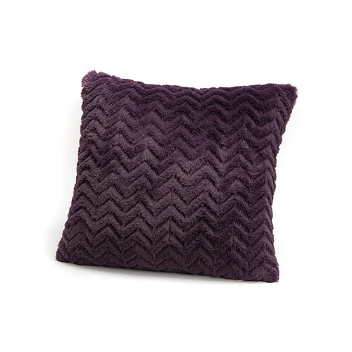 Amadeus Coussin Chevron Prune