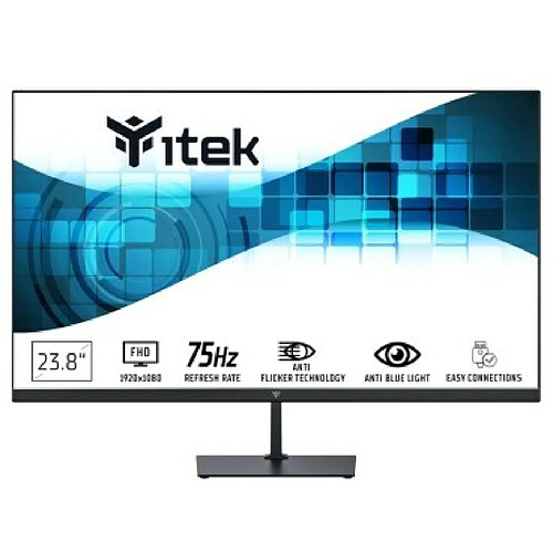 itek GWF 60,5 cm (23.8") 1920 x 1080 pixels Full HD LED Noir