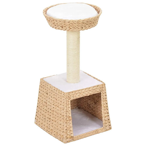 Arbre à chat avec griffoirs,niche pour chat en sisal Herbiers marins -MN44720