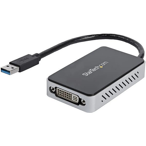 Startech Adaptateur video carte graphique externe USB 3.0 vers DVI - avec hub USB - 1920 x 1200