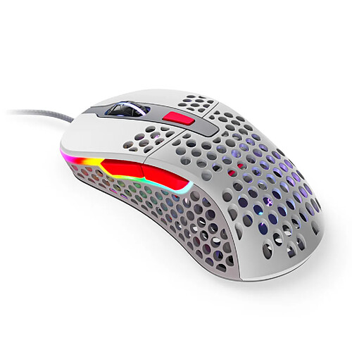 Xtrfy Souris de jeu M4 RGB Retro Edition - Gris