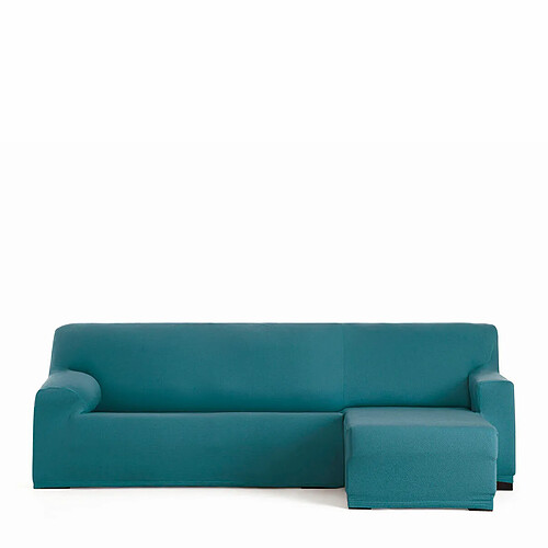 Housse pour chaise longue accoudoir court droit Eysa BRONX Vert émeraude 110 x 110 x 310 cm