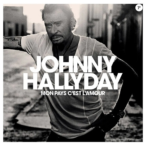 Warner Music Johnny Hallyday Mon Pays c’est l’Amour Album CD + Livret Collector 28 Pages