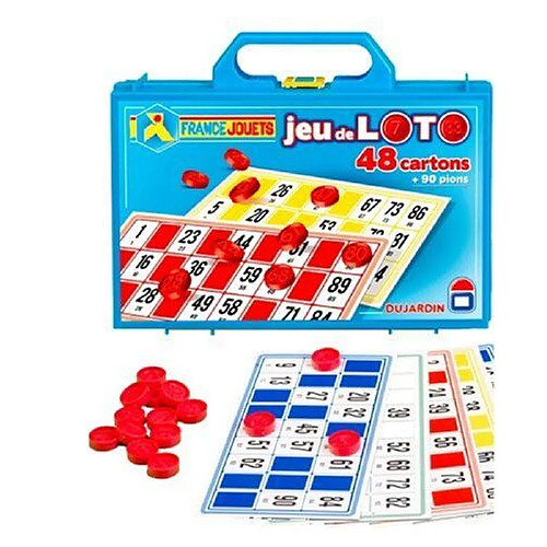 Dujardin - 148 - Jeu de Société - Grand Classique - Loto 48 Cartons