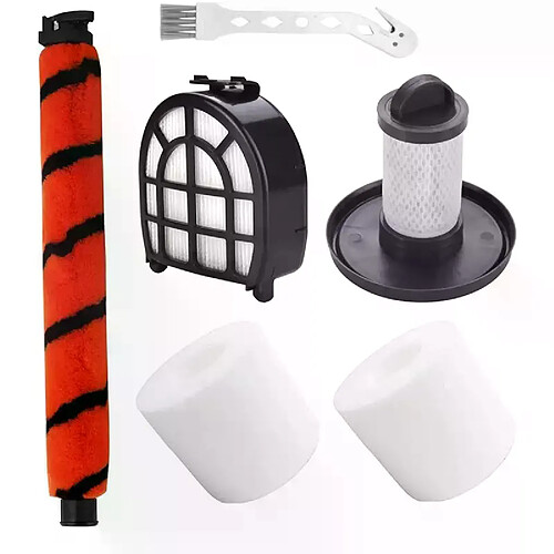 Kit de rouleaux de brosse et filtres, compatibles avec les aspirateurs Shark LZ601, LZ600, LZ602,QU602,QU603 APEX