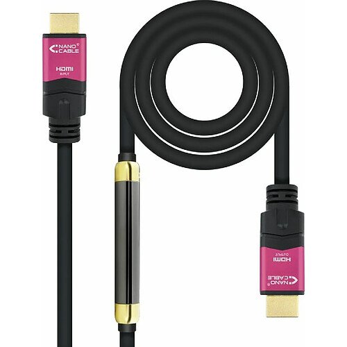 Câble Hdmi V2.0 4K@60Hz 18Gbps Nanocable A/M-A/M 30 M Noir