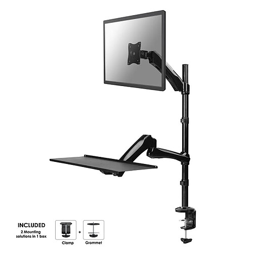 Support de table d'écran Neomounts FPMA-D500KEYB Noir 27"