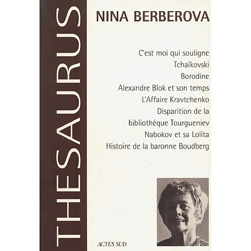 Nina Berberova. Vol. 1 · Occasion