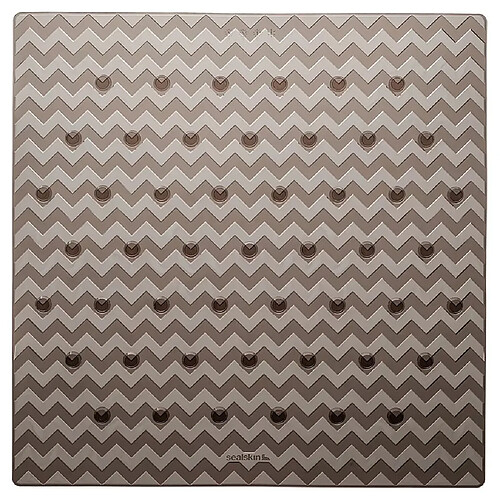 Sealskin Tapis de bain antidérapant Leisure 53 x 53 cm Gris