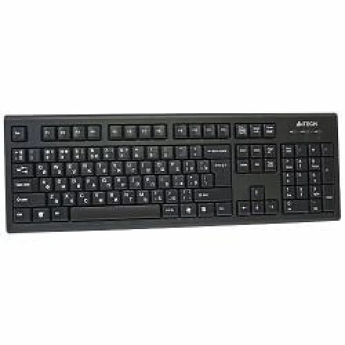 A4Tech KR-85 USB QWERTY Anglais américain Noir (Keyboard A4-Tech KR-85 USB) - Version USA