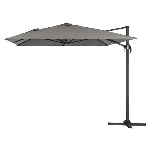 Habitat Et Jardin Parasol déporté Sun 4 - 3 x 4 m - Gris