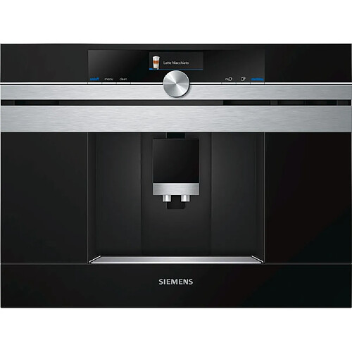 Robot café expresso 19bars encastrable acier inox - ct636les6 - SIEMENS