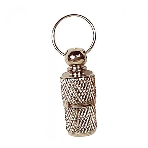 Pendentif en tube metallique Muscat pour chiens et chats