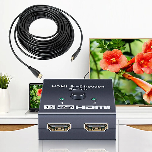 9in1 USB-C USB3.0x3 Hub TF SD USB-C Audio HDMI VGA PD MultiPort Adaptateur