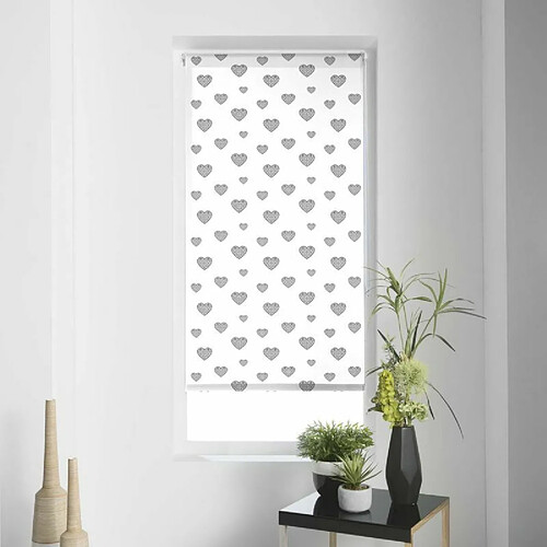 Paris Prix Store Enrouleur Tamisant Piccolino 120x180cm Argent