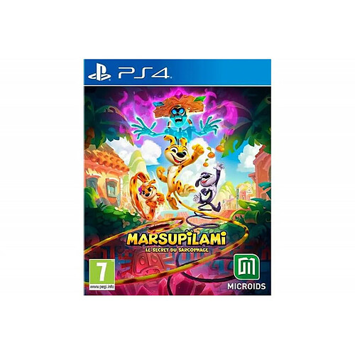 Microids Marsupilami Le secret du sarcophage Edition Tropicale Day One Edition PS4