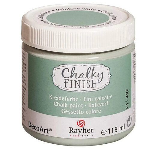 Rayher Peinture craie vert menthe Chalky Finish