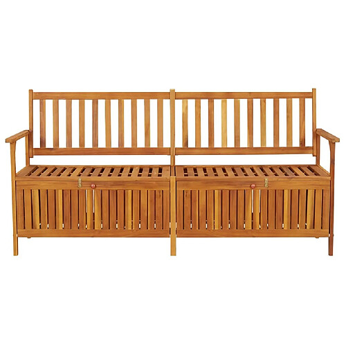 Maison Chic Banc de rangement | Meuble de rangement d'Entrée | Coffres d'Intérieur 170 cm Bois d'acacia solide -MN88970