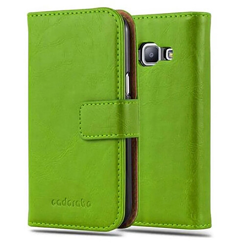 Cadorabo Coque Samsung Galaxy J1 2015 Etui en Vert