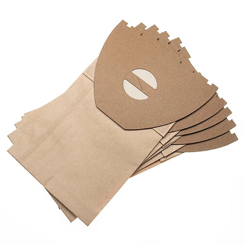 vhbw 5 sacs papier compatible avec Nilfisk UZ 964, UZ 964 Ergoclean aspirateur 25,3cm x 15.15cm