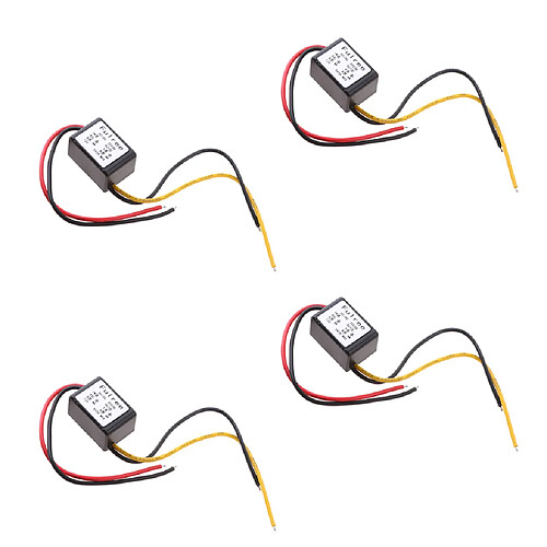 4 Pcs DC-DC Step-down Module D'alimentation 12V (8-20V) à 5V 2A Adaptateur Secteur