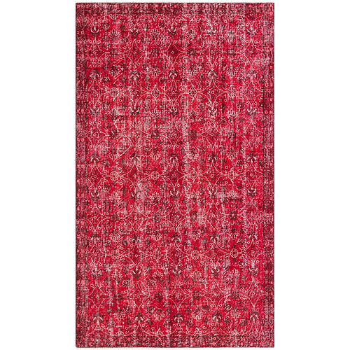 Vidal Tapis de laine 264x152 rouge Ultra Vintage