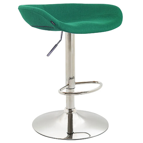 Non Tabouret de bar Anaheim feutre chrome