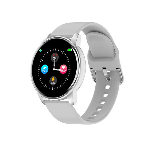 Universal Montres intelligentes blanches pour femmes Prévisions météo en temps réel Traceur d'activité Moniteur de fréquence cardiaque Sport Montres intelligentes pour femmes Hommes pour IOS |