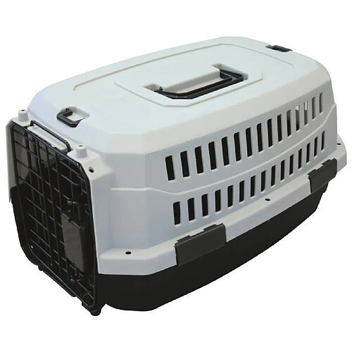 Mpets M-PETS Caisse de transport Viaggio Carrier XS - 48,3x32x25,4cm - Noir et gris - Pour chien et chat