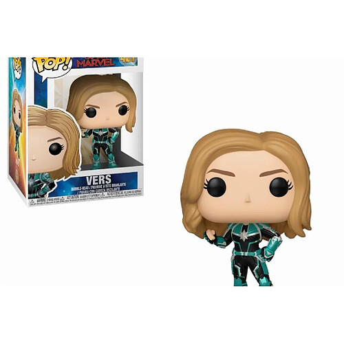 Gamesland CAPTAIN MARVEL - Bobble Head POP N° 427 - Vers