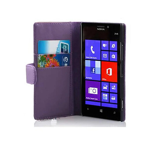 Cadorabo Coque Nokia Lumia 925 Etui en Violet