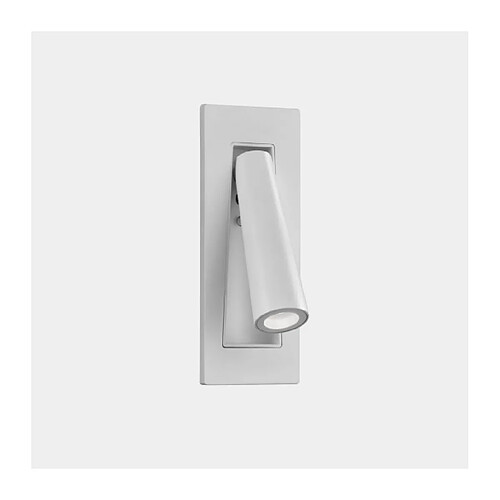 Leds C4 Applique avec liseuse Gamma Aluminium,plastique,acier blanc 1 ampoule 16,6cm