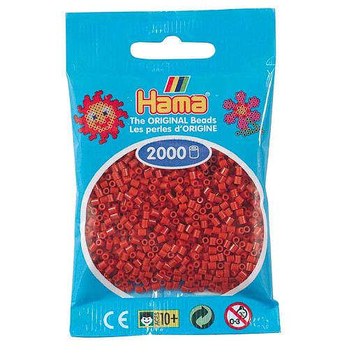 2 000 perles mini (petites perles Ø2,5 mm) caramel - Hama