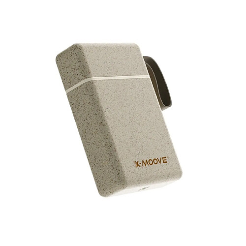 X-Moove Powerbank 10000mAh PowerEco en Fibre de Blé Beige