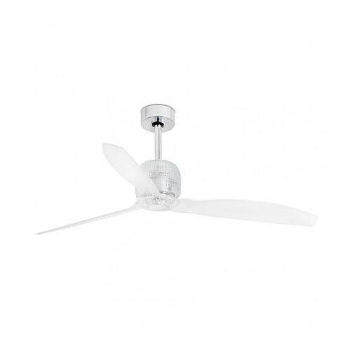 faro Plafonnier ventilateur Deco Verre,acier 64 Cm