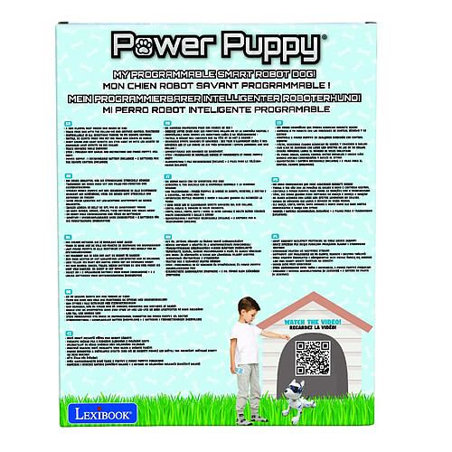 Lexibook Power Puppy – Mon chien robot Interactif